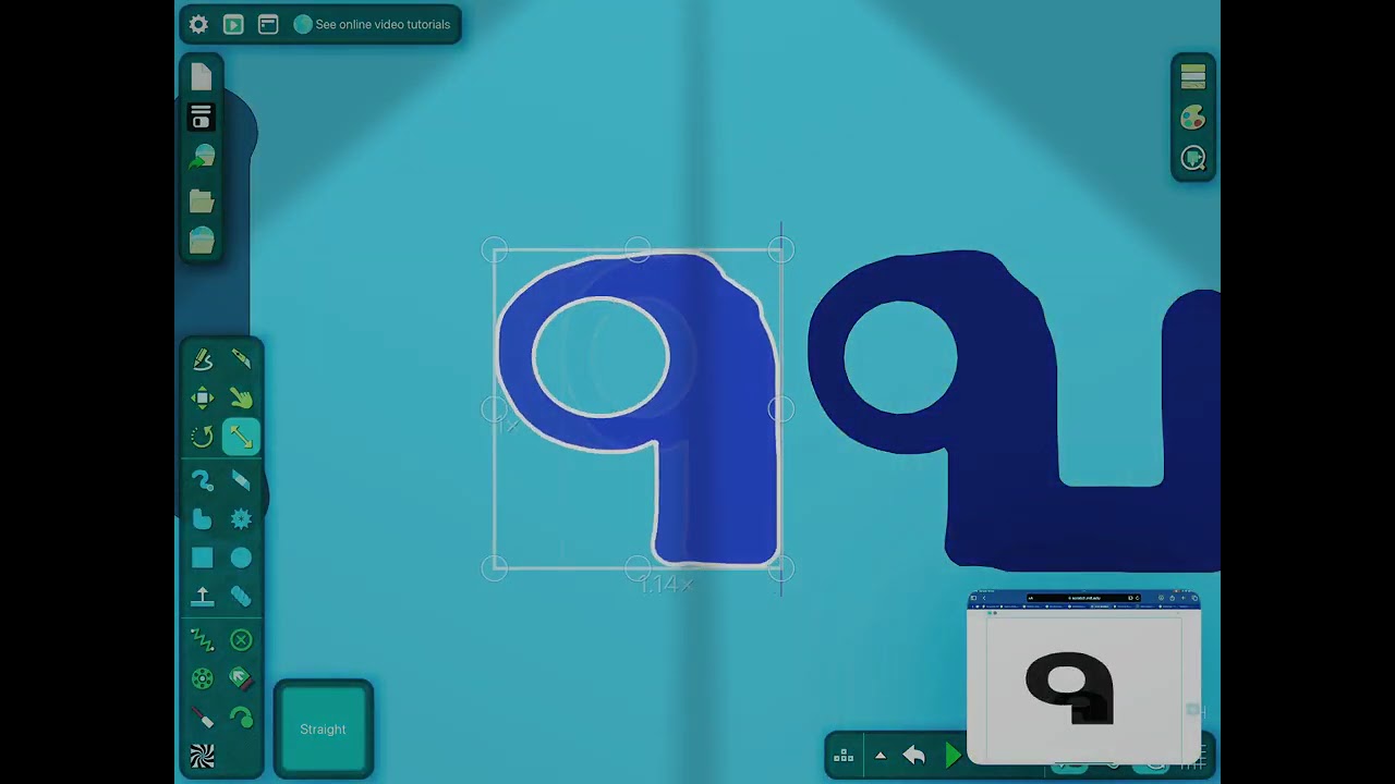 Thai alphabet￼ band by vowels! #band #algodoo