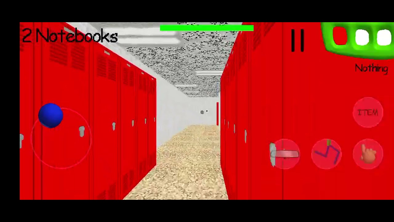 Baldi's Basics gameplay 