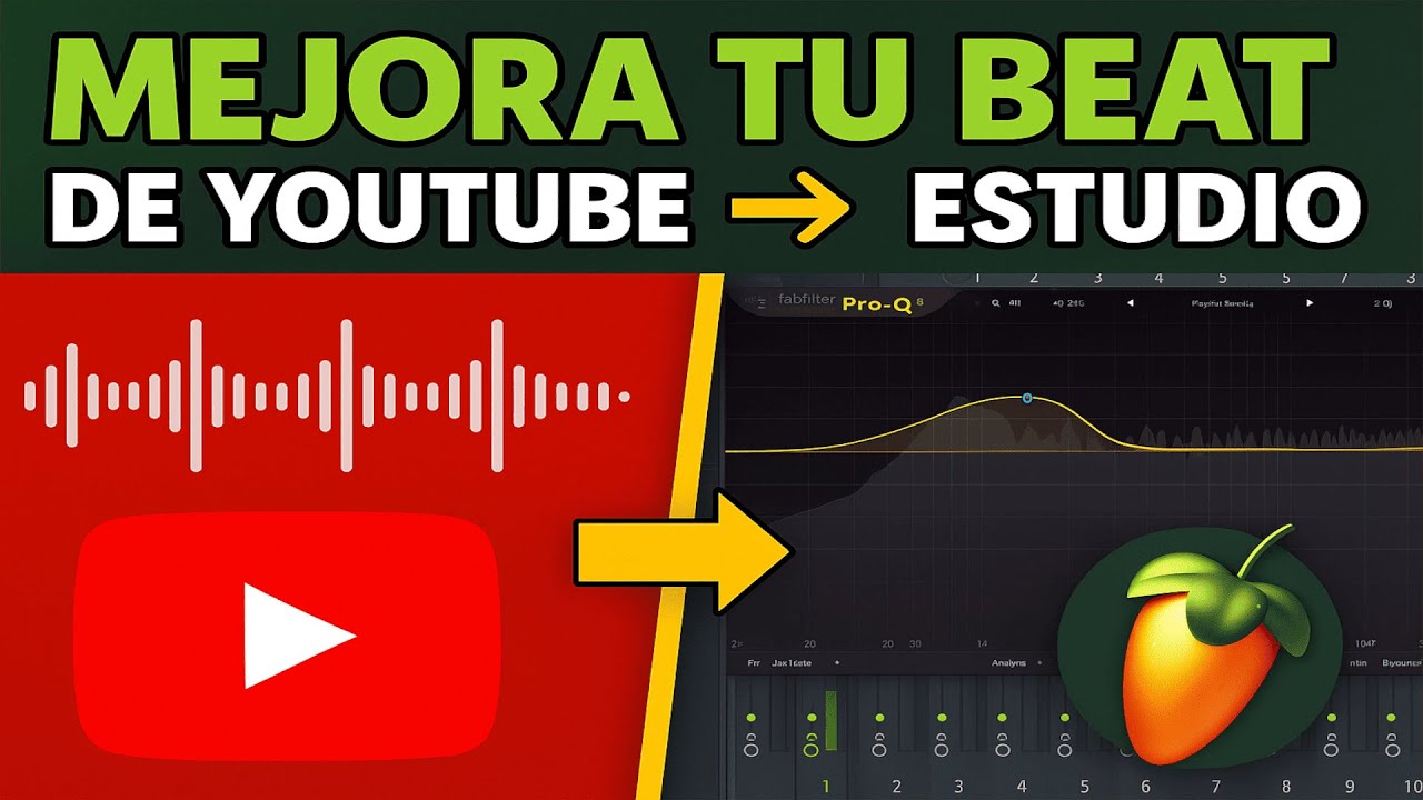 ¡Haz que un BEAT de YOUTUBE Suene PROFESIONAL! 🔥 | FL Studio 21
