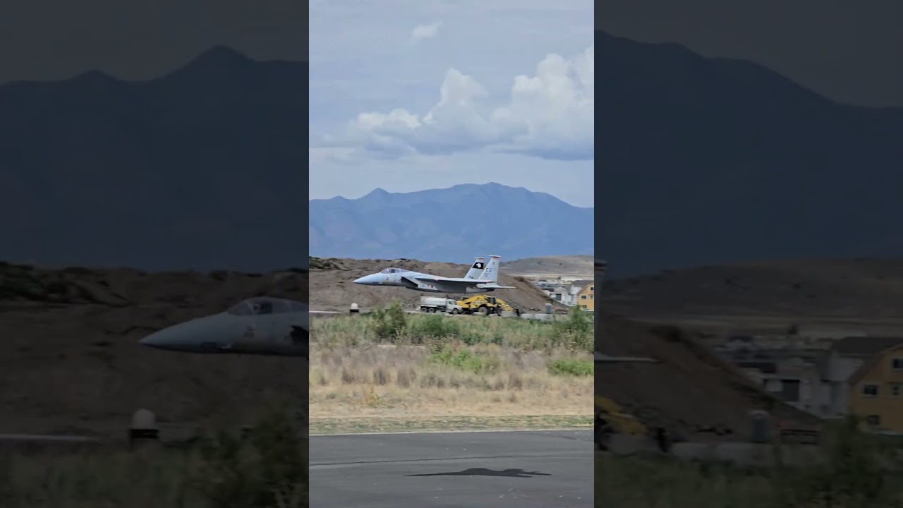 Freewing F-15 90mm low pass at UVA #f15 #f15eagle #rcairplanes #f150