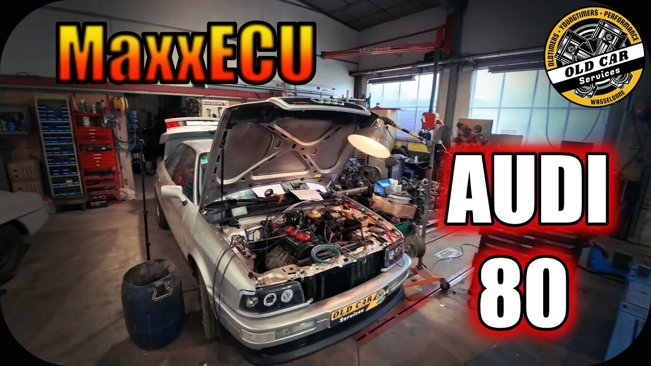Mise en place d'une MaxxECU Race dans le cadre d'un projet client.