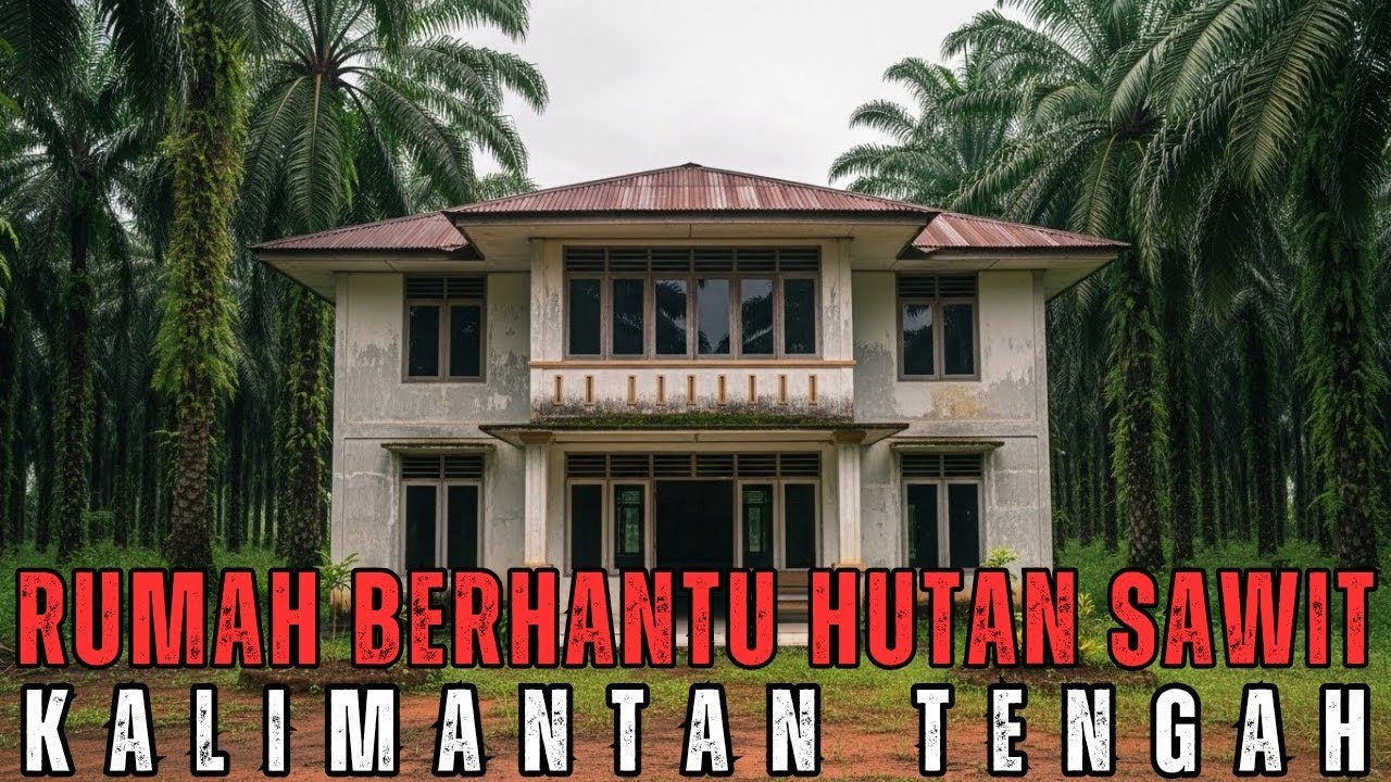 SEREM BANGEET CUMA KUAT SEBULAN !! RUMAH ANGKER BERHANTU DI TENGAH HUTAN SAWIT KALIMANTAN TENGAH