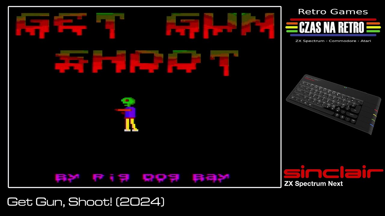 Get Gun, Shoot! (2024) - ZX Spectrum NEXT