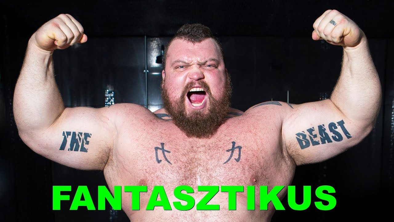 FANTASZTIKUS EMBEREK #16 legerősebb ember a vil&aacute;gon Eddie Hall