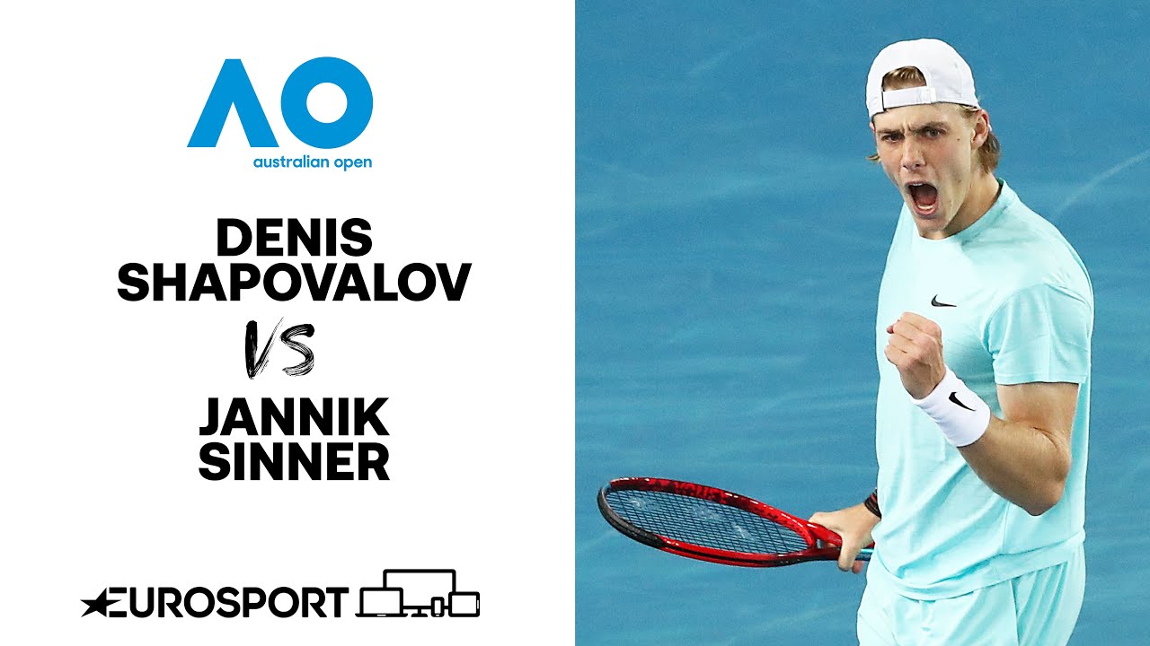 Denis Shapovalov v Jannik Sinner | Australian Open 2021 - Highlights | Tennis | Eurosport