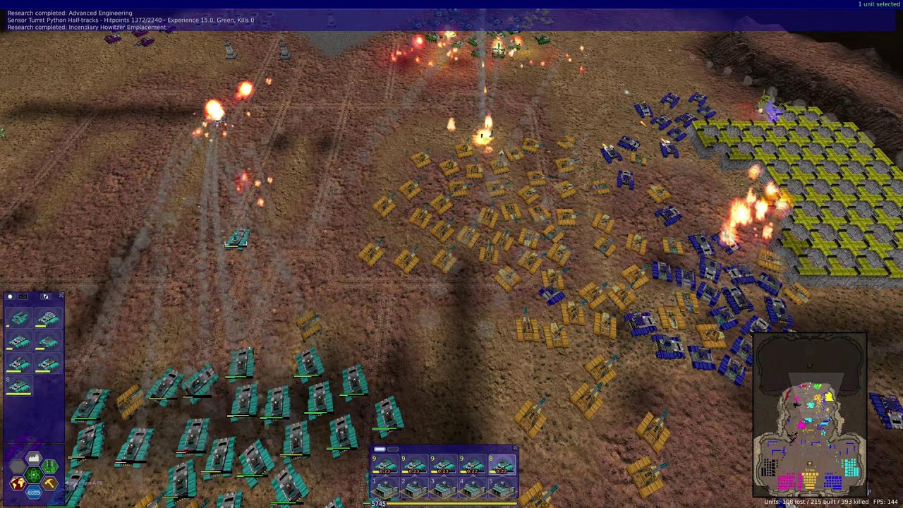 Вечерние игры Vaut'а. Warzone 2100