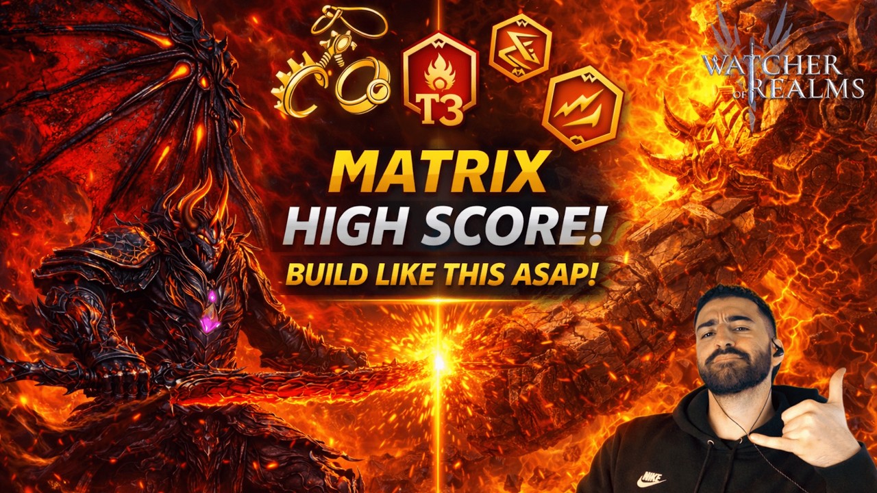 WE HIT 142K Bulwark! | Most Efficient Way To Gear In Matrix & Hit Higher Scores | Watcher of Realms