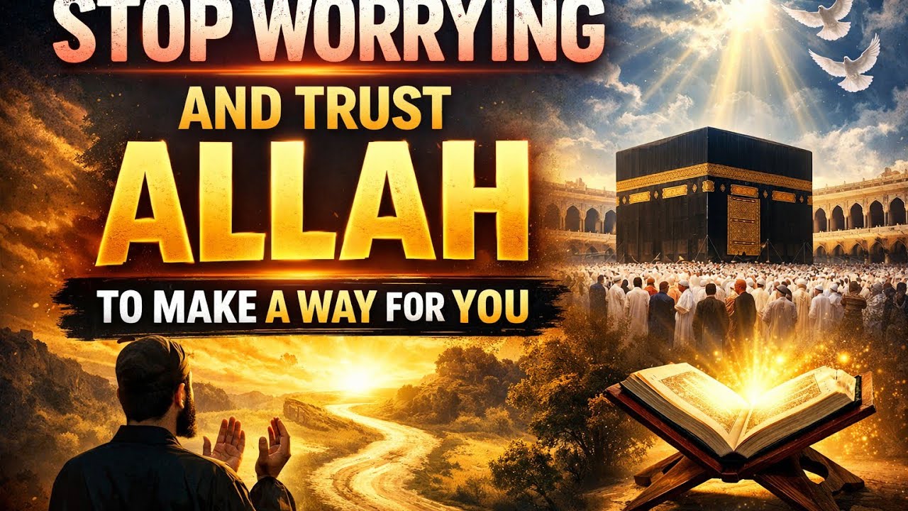 STOP WORRYING 😢 | Trust Allah, He Will Make a Way | Belal Assad