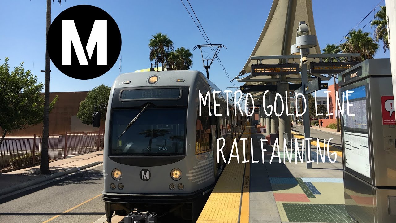 More Metro Gold Line + BNSF Trainspotting! 一 East L.A. and Azusa ft. Pasadena Local