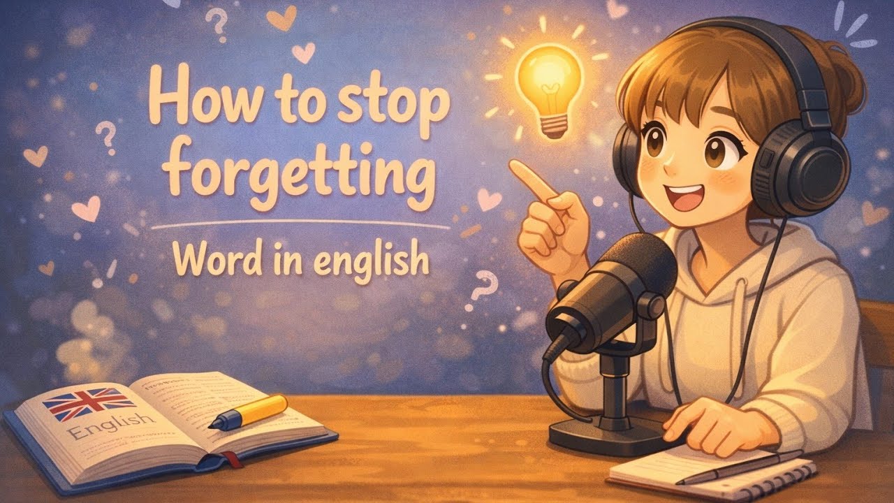 Why You Forget English Words & How to Remember Them (A1 Level)”