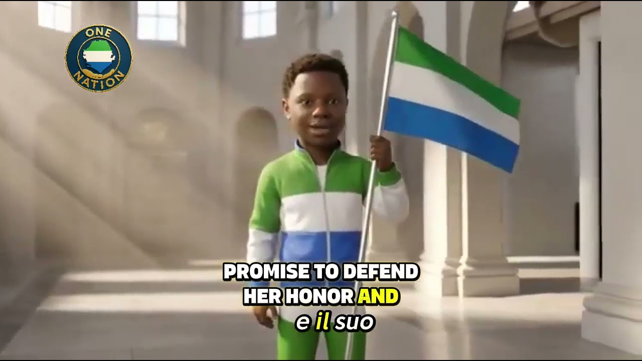 National Pledge #SierraLeone #independent #freedom 