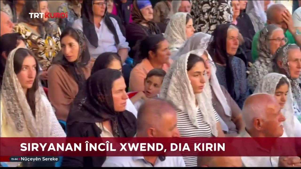 Midyat Anıtlı Köyü'nde Süryanilerden Meryem Ana Anması