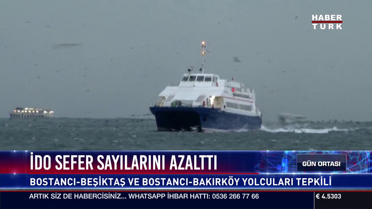 İDO sefer sayılarını azalttı