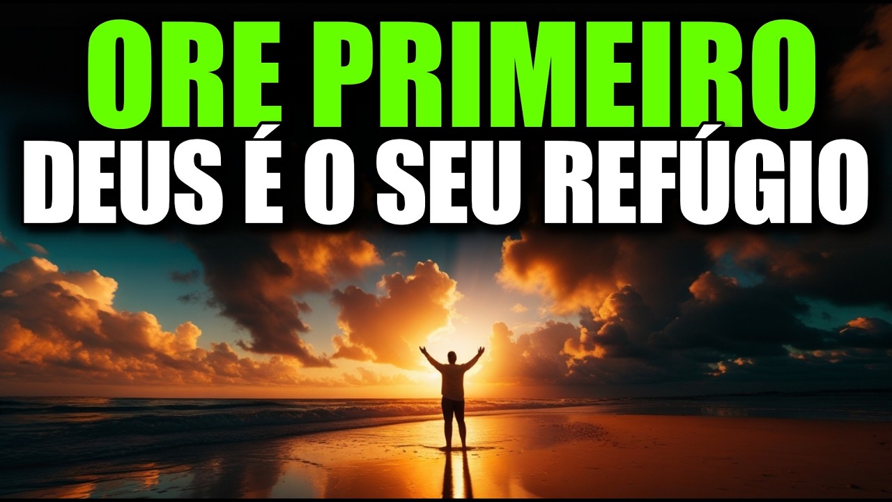 Oração da Manhã com o Salmo 142 | Quando Você se Sente Sozinho, Deus é o Seu Refúgio