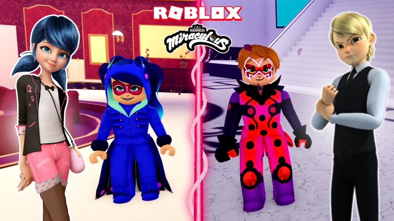 FELIX E MARINETTE TROCARAM SEUS MIRACULOUS!! (Miraculous RP) - Roblox