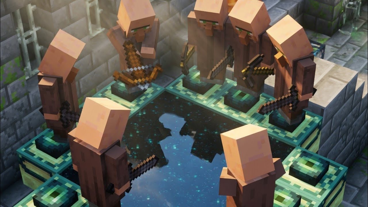 Minecraft, lekin qishloqilar men uchun o'yinni yutib beradi! #qishloqi  #astraluz