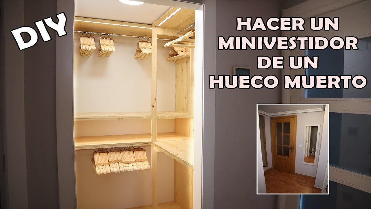 🚧 OBRA TERMINADA 🥳 DE ESQUINA INSERVIBLE A VESTIDOR GLAMUROSO 😲  | LOW COST 🤑