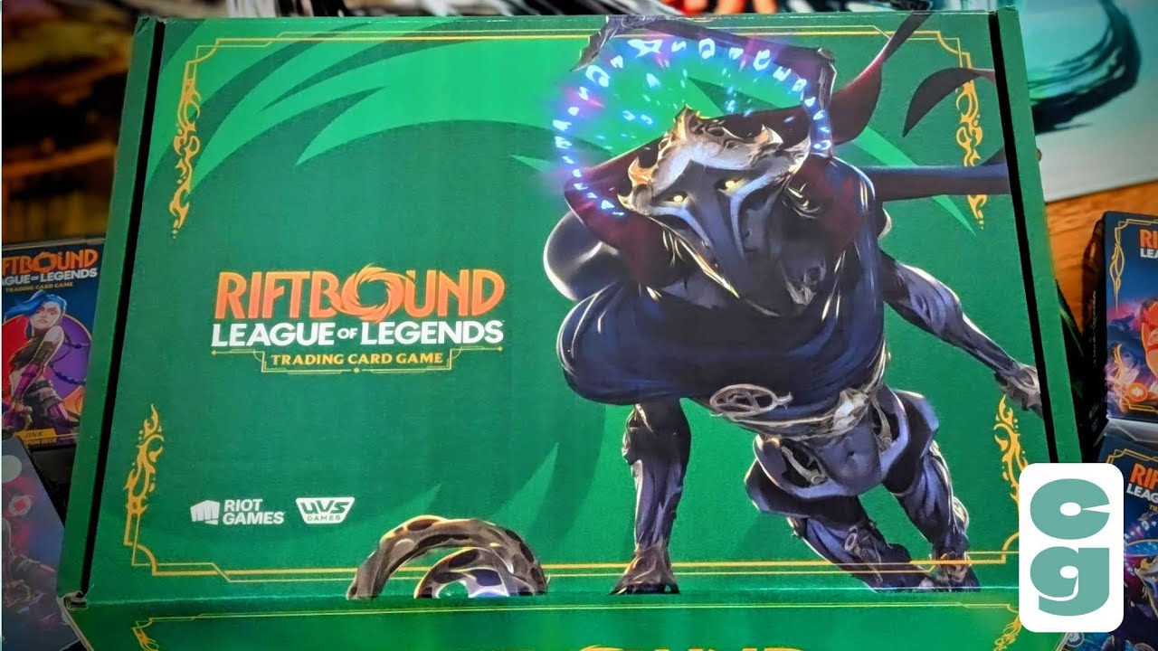 Unboxing a Riftbound: Origins League of Legends TCG Package from Riot Games