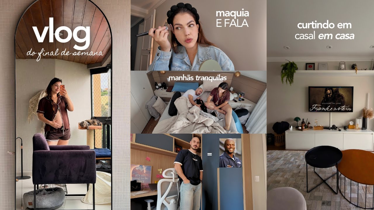 MAQUIA E FALA, NOITE EM CASAL, LISTA DE COISAS QUE QUERO FAZER, VOU TER QUE TIRAR... #vlog