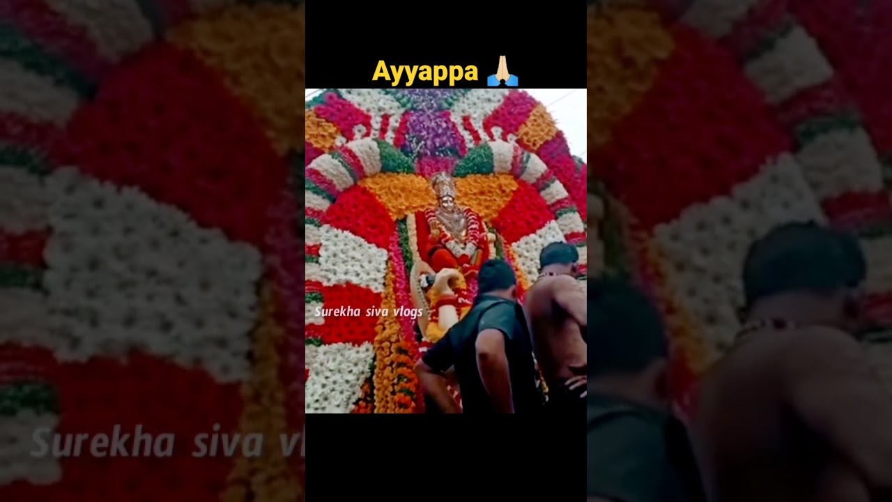 #shorts Ayyappa 🙏🏻 #shots #ayyappa #sabarimala #swami #youtubeshorts #uthsavam