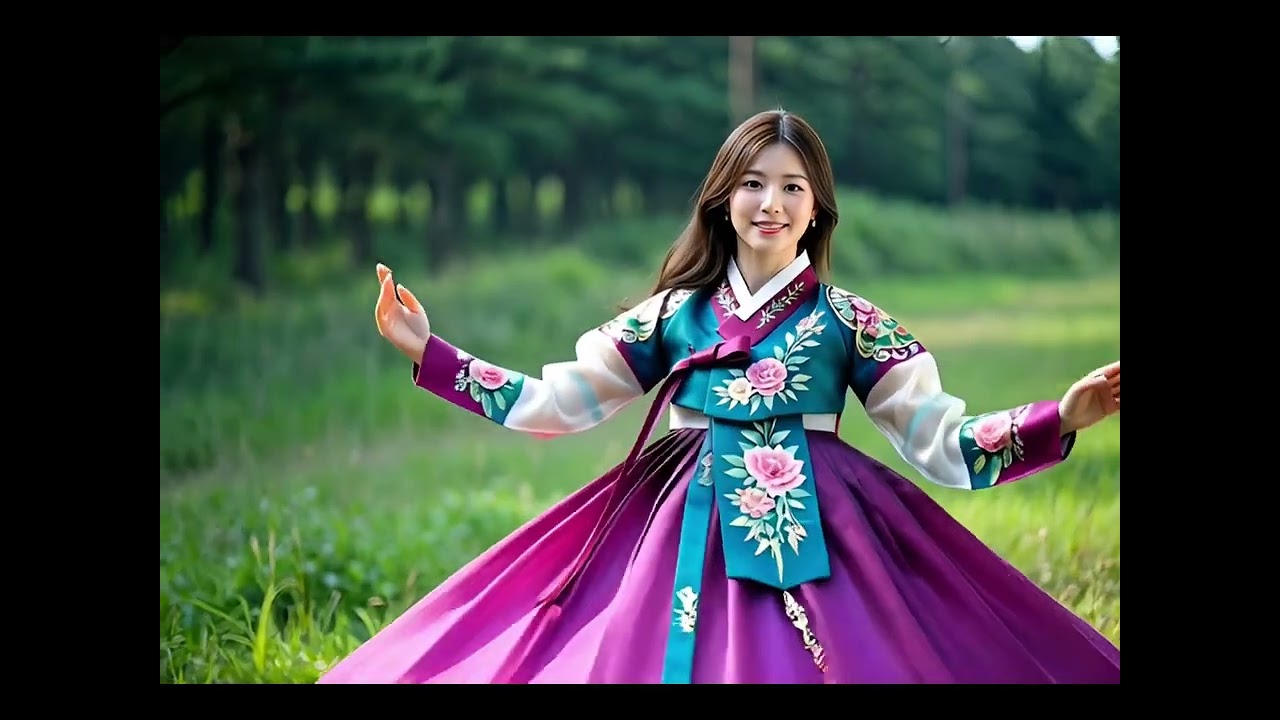 자연과한복 너무 잘어울리는