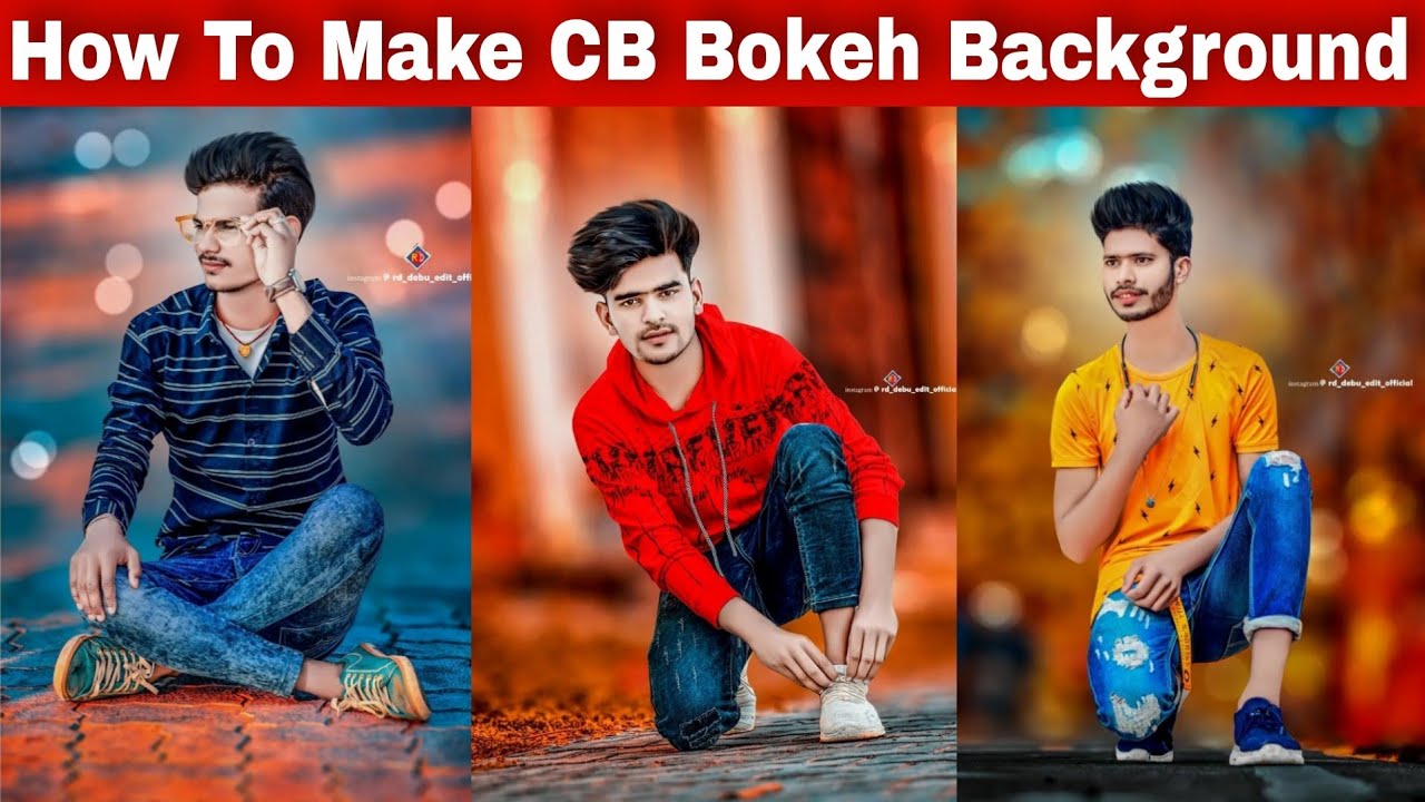 How To Make CB Bokeh Background || How To Create CB Background || CB Background Kaise Banaye