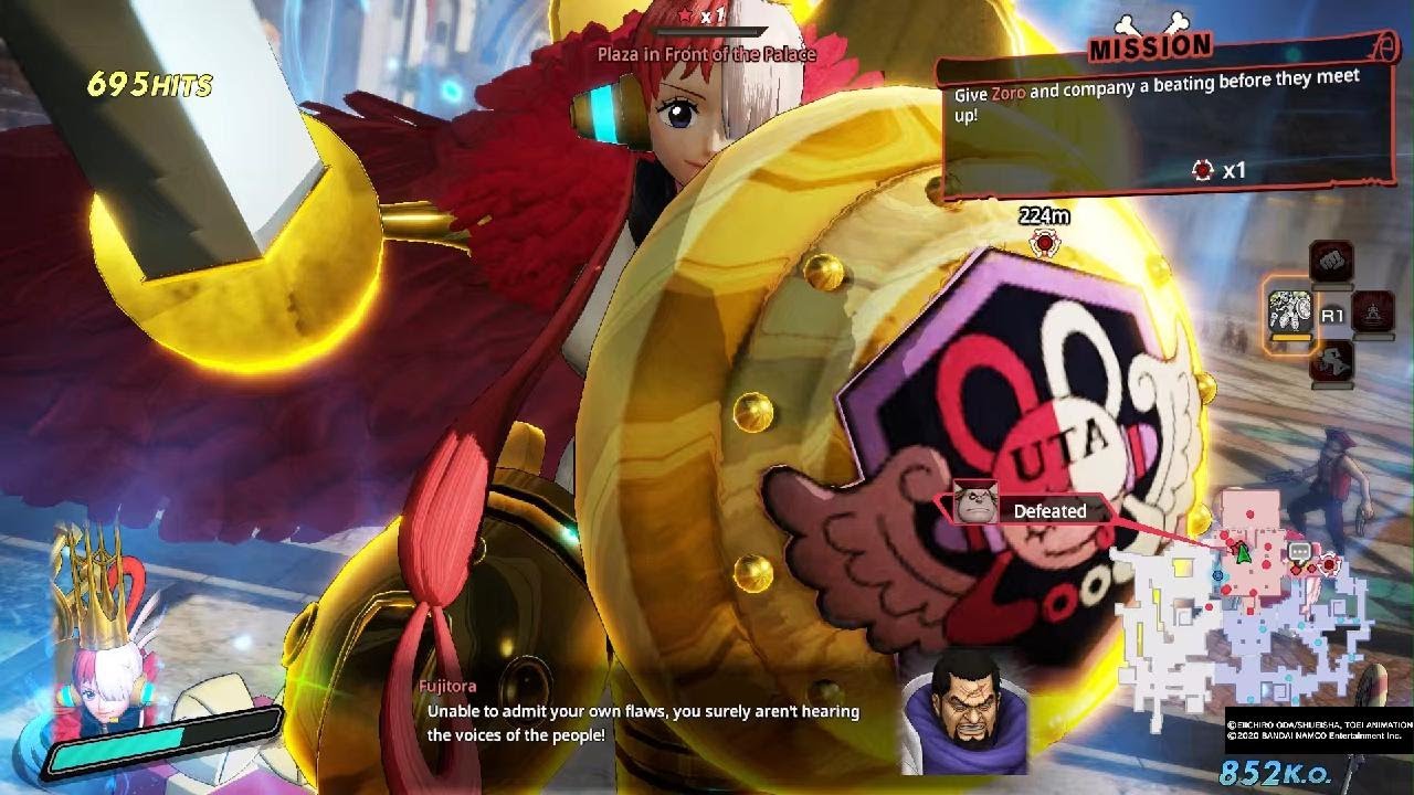 ONE PIECE: PIRATE WARRIORS 4 Uta Gameplay