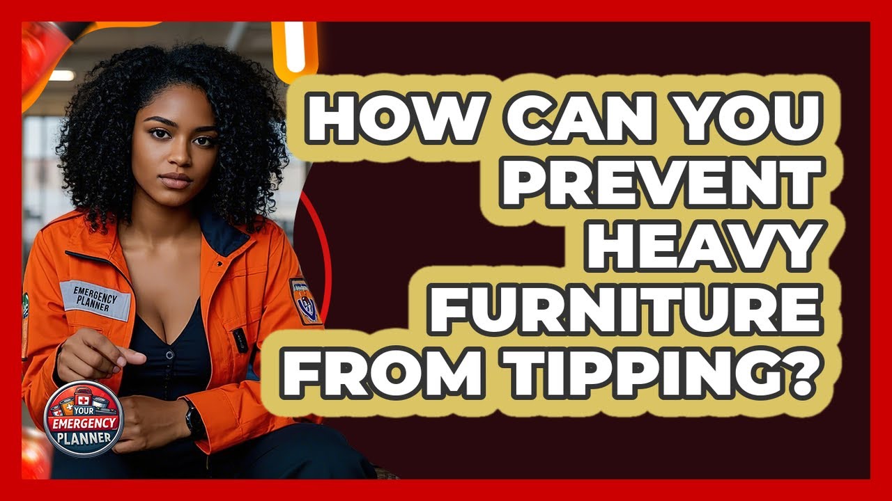 How Can You Prevent Heavy Furniture From Tipping? - Your Emergency Planner