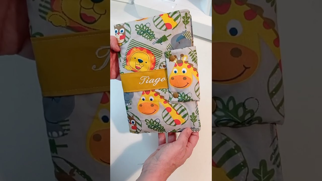 Protège carnet de santé tuto couture debutant