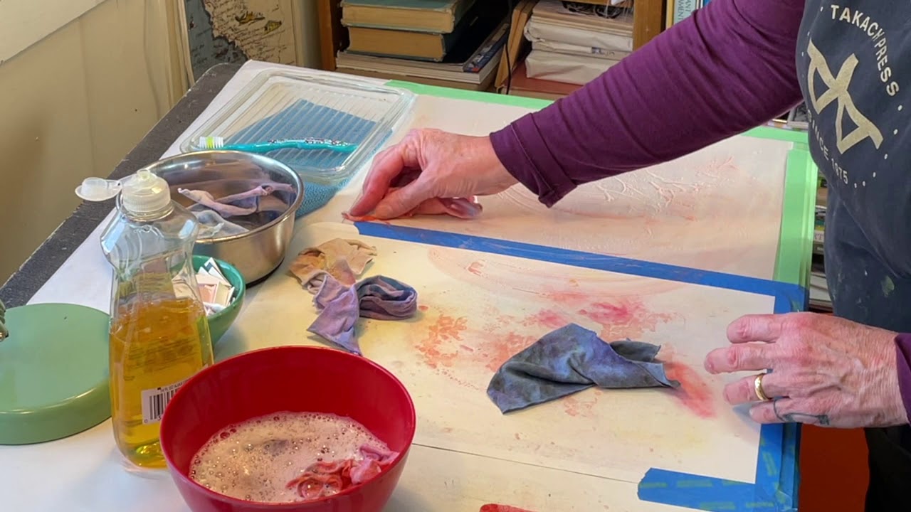 Cleaning Up - Caligo Safe Wash Inks
