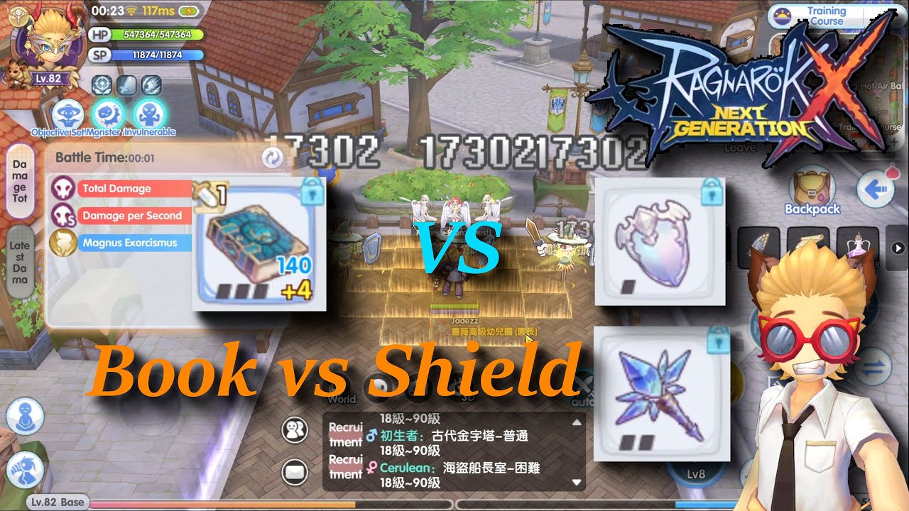 High Priest comparing Book vs Wand + Shield | rox | Ragnarok X: Next Generation