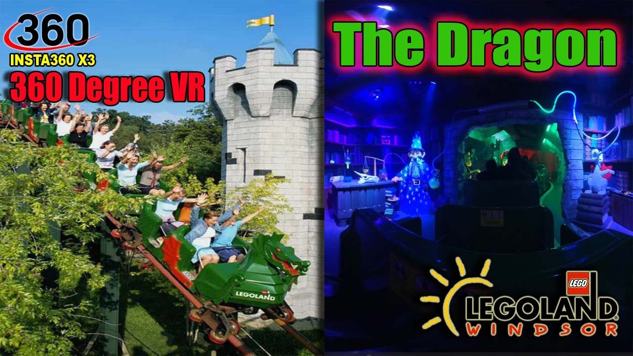 The Dragon 360 degree VR video in Legoland Windsor. Best viewed in META Quest. insta360 x3 vr video