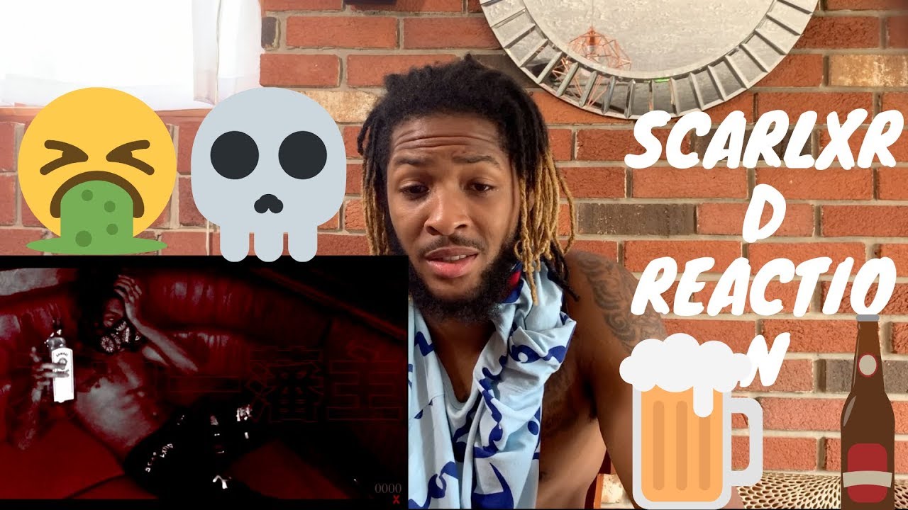 HE WAS LIT WHILE RECORDING | Scarlxrd 0000.Sick REACTION
