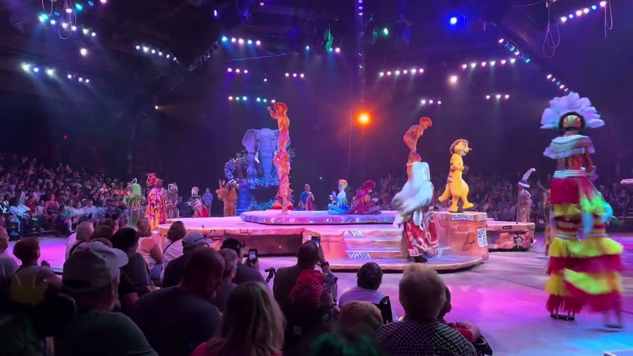 Finale to Festival of the Lion King