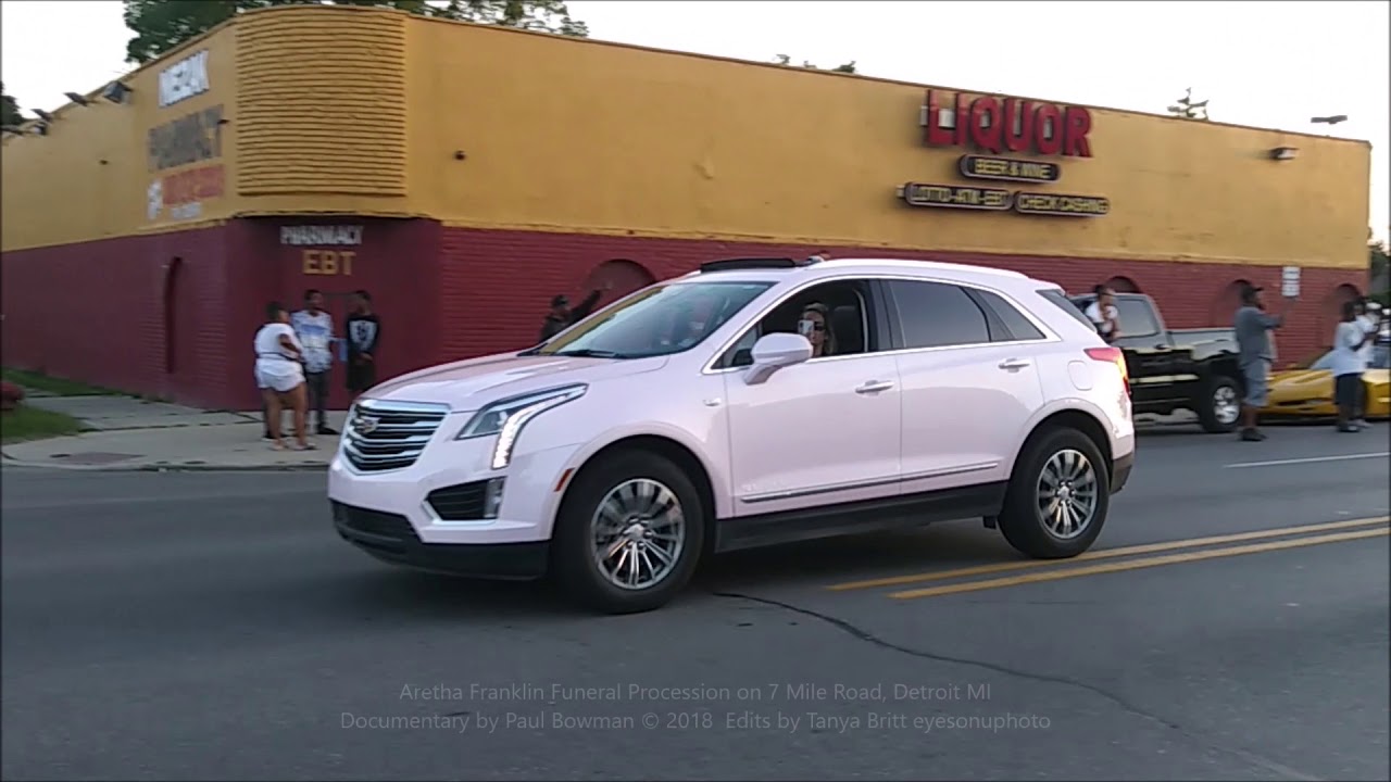 Aretha Franklin Funeral Procession, August 31, 2018