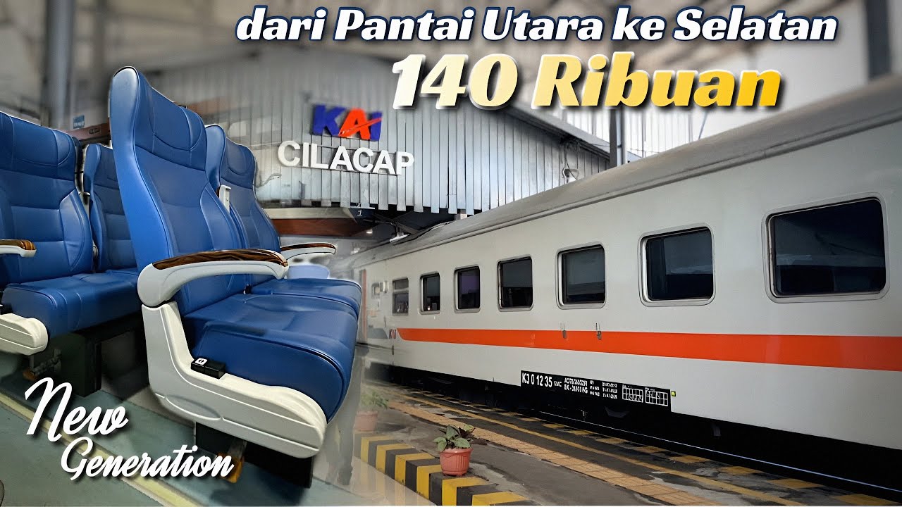 DARI LEPAS LOKOMOTIF 2X SAMPE KEHABISAN TIKET EKONOMI‼️Update Review Kamandaka Cilacap NewGeneration