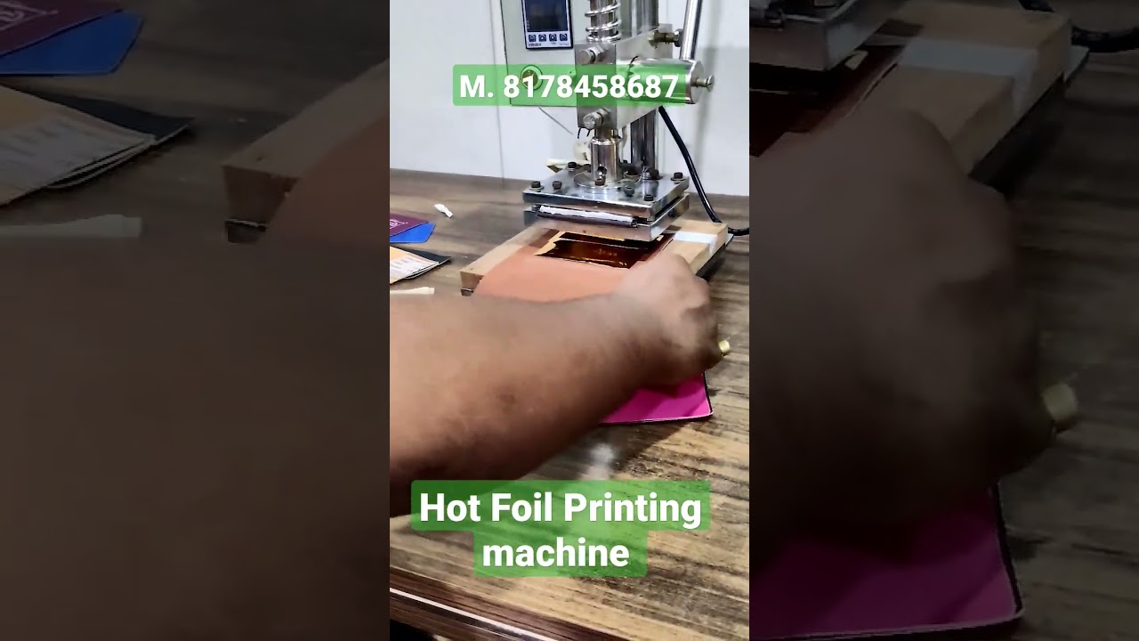 Hot Foil Printing machine 8178458687