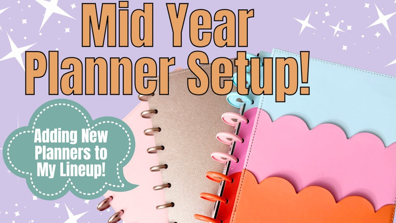 Mid Year Planner Setup | Setting Up My Catchall & New Social Media & Work Planner