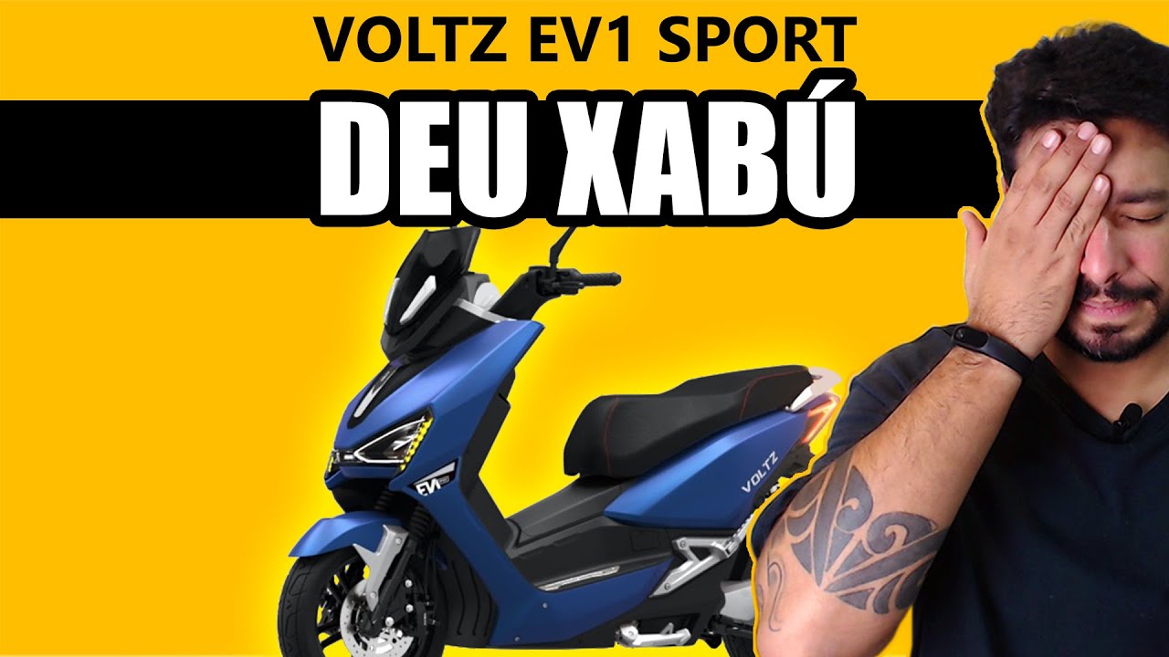 Voltz EV1 Sport - Teste de Autonomia #1
