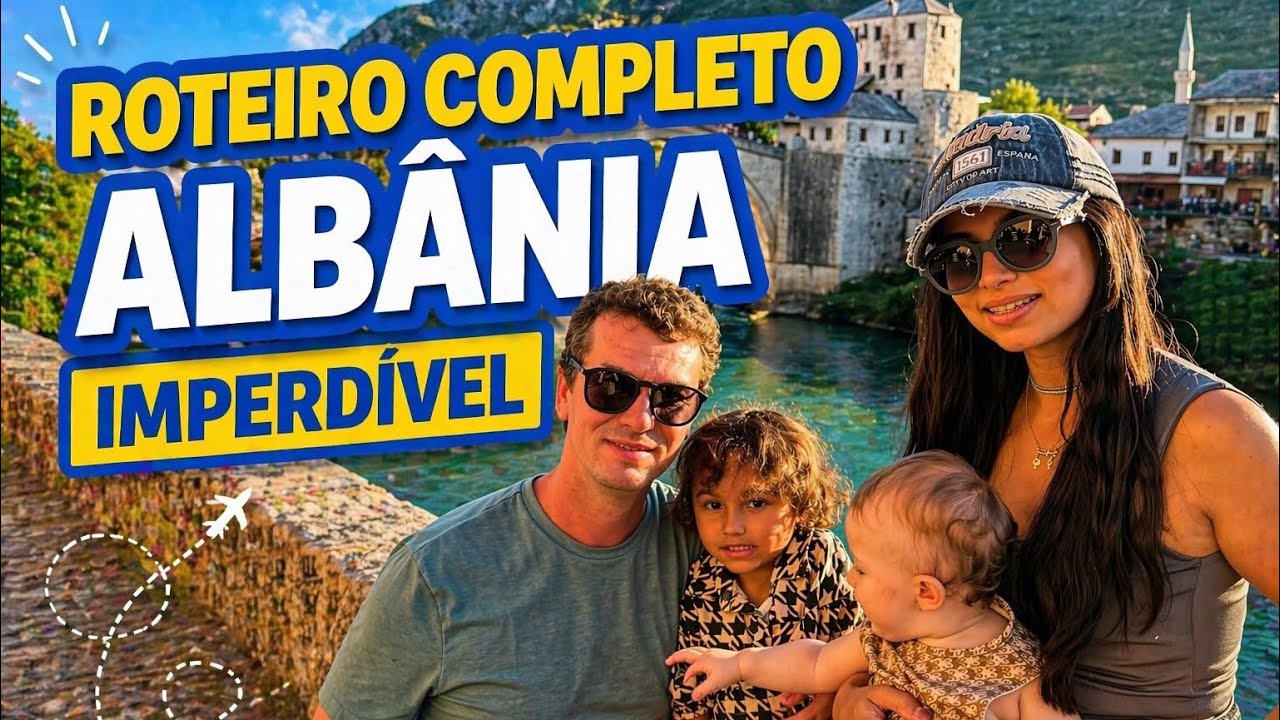 Fomos para a Albânia com crianças e olha o que aconteceu!