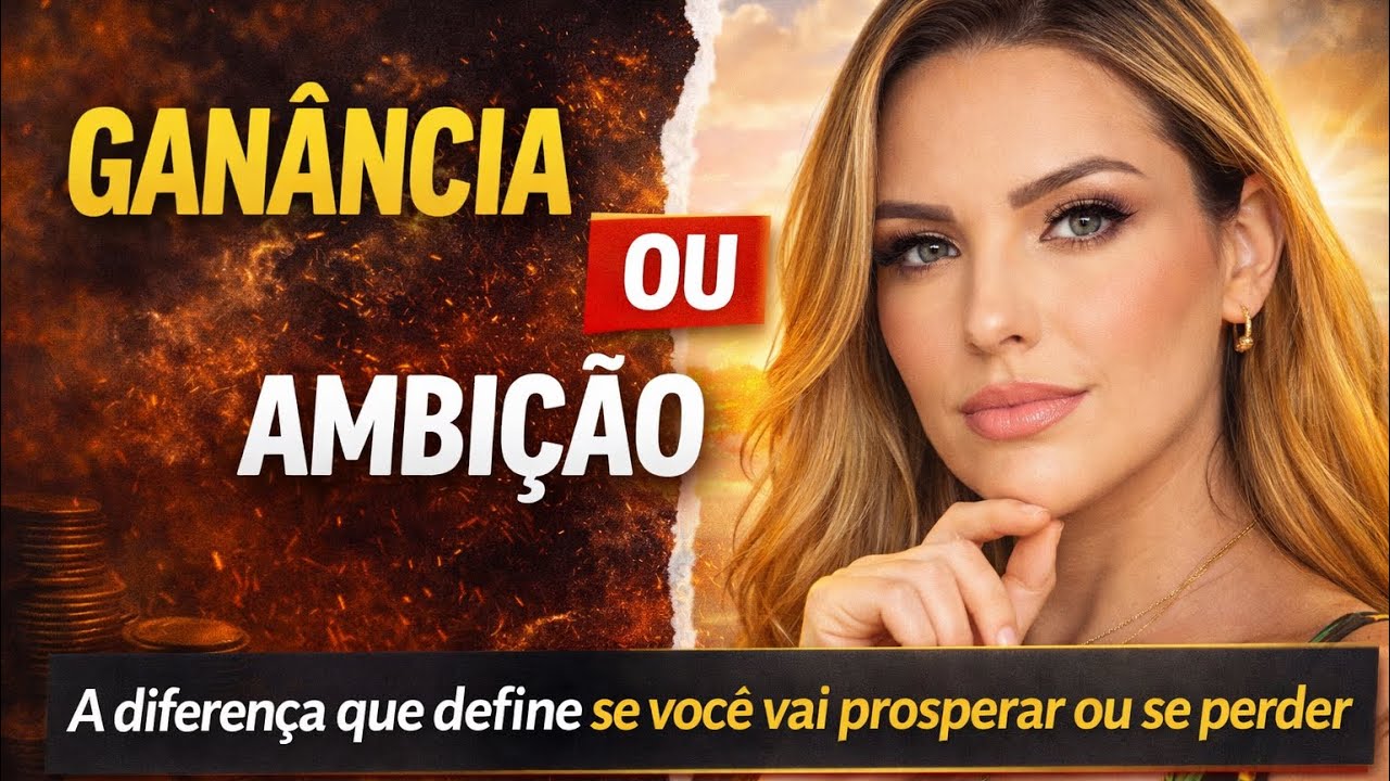 Ganância ou Ambição? A diferença que Deus observa 🤔