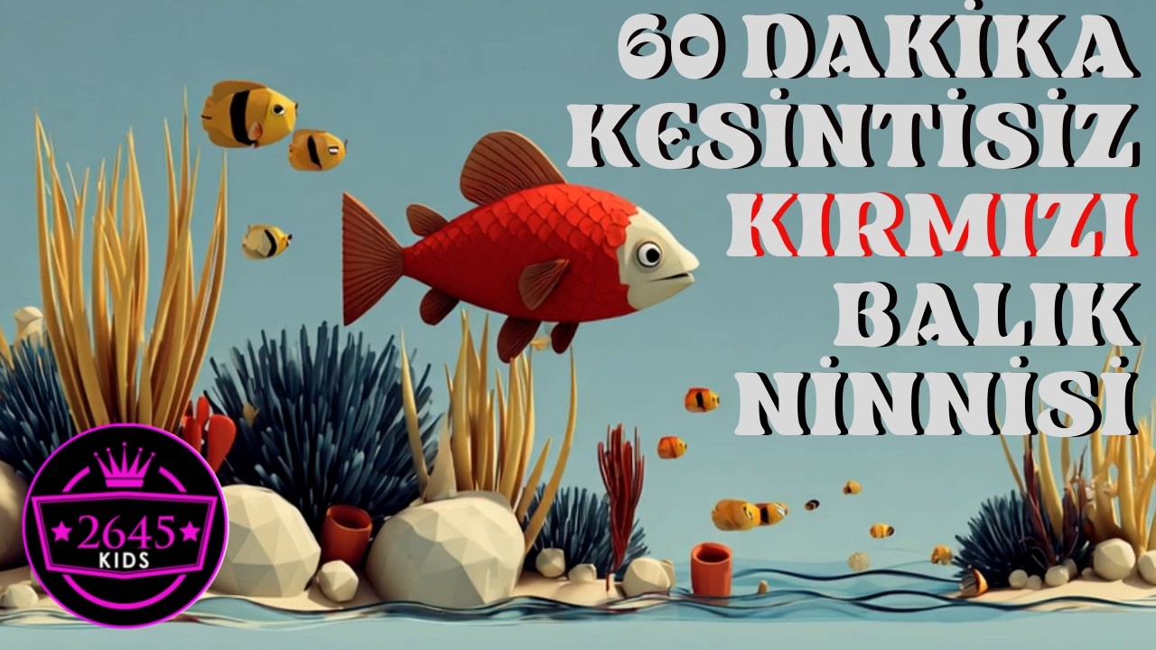 60 Dakika Kesintisiz Kırmızı Balık Ninnisi