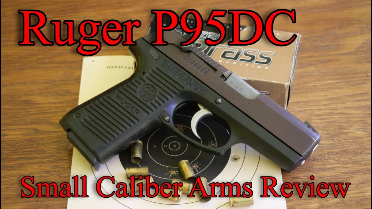 Ruger P95DC - Mid 90s 9mm bench and range review