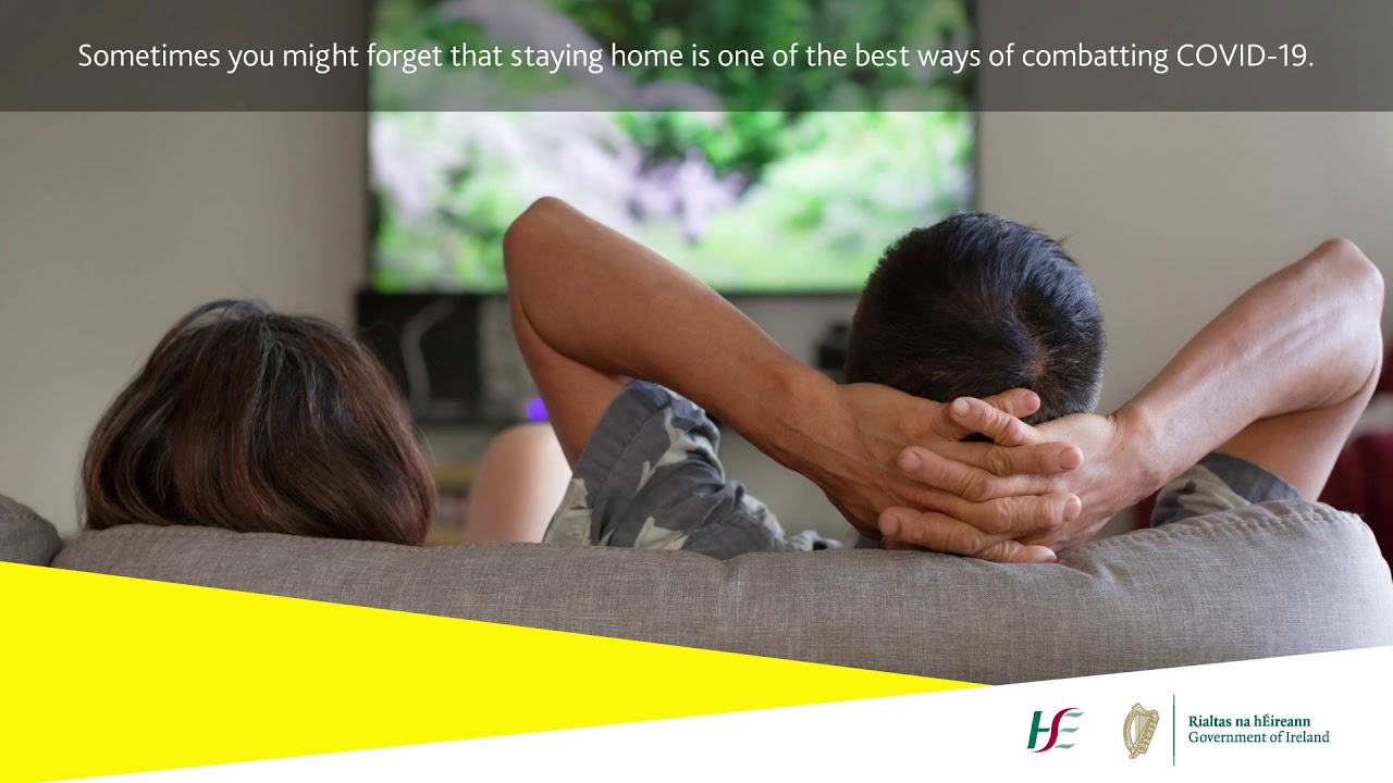 HSE COVID-19 Stay home ad