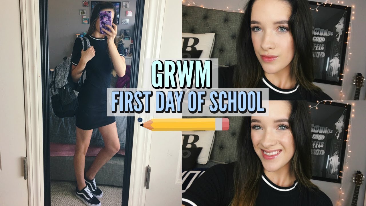 GET READY WITH ME: FIRST DAY OF SCHOOL 2017