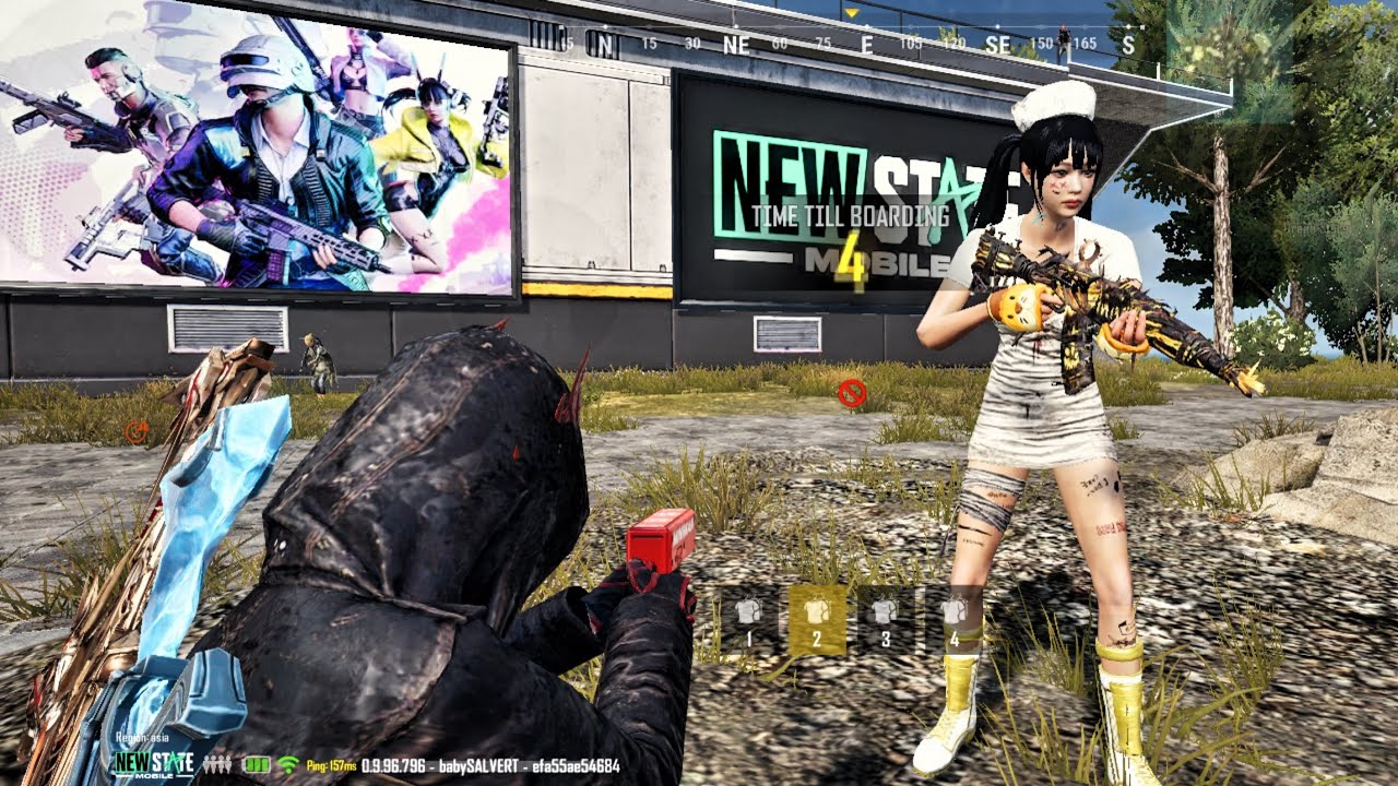 PUBG NEW STATE MOBILE RAW GAMEPLAY