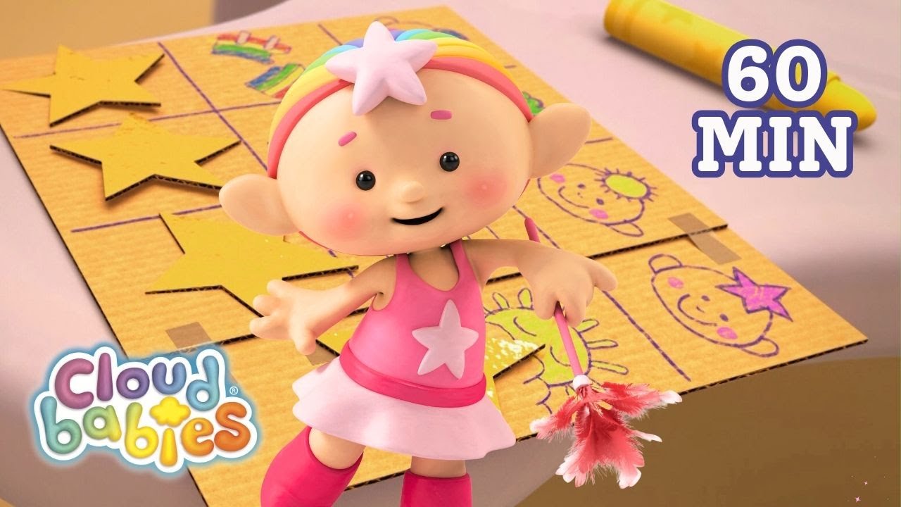 Doing Chores with Baba Pink 🧺 Cloudbabies Relaxing Bedtime Stories