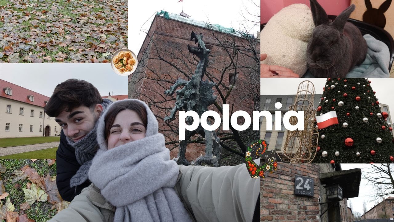 vlog | viajamos a Polonia!! 🇵🇱 días de frío, probando comida y conociendo la ciudad 🥟