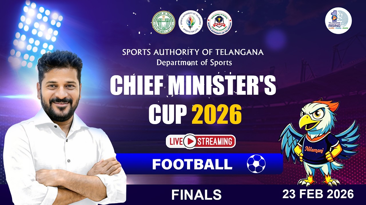 2nd Edition CM's CUP - 2025 | #Finals | #Football |  Rural to Global | Crafting Champions Telangana