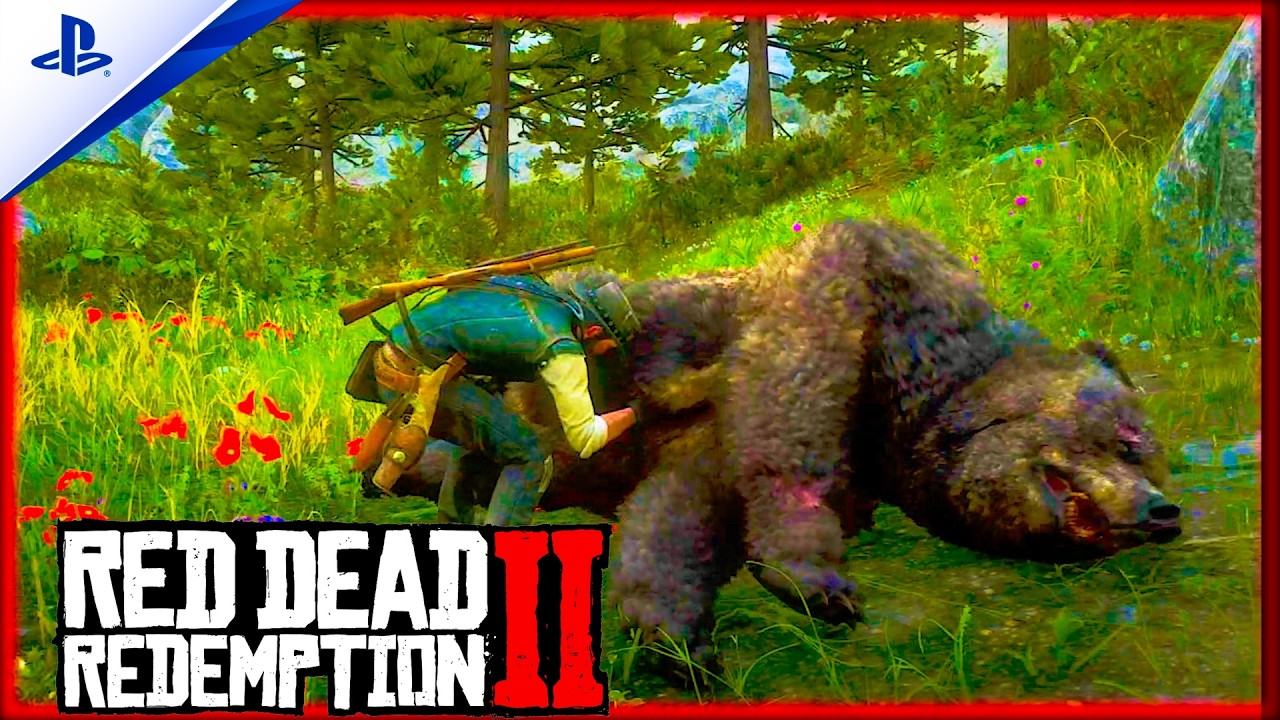 The Most Dangerous Hunts in the Game ( Legendary Bison, Bear, Moose & Elk)! | Red Dead Redemption 2